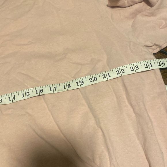 B16 John Elliott Men's Pink Slim Fit Crew Neck Cotton Short Sleeve Tee Size 5 XX - Picture 6 of 7